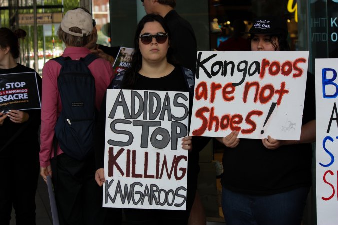 Global Day of Protest at Adidas 2023