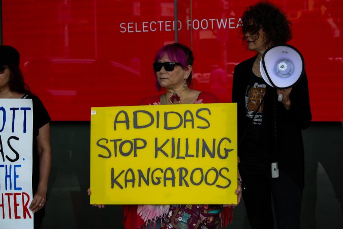 Global Day of Protest at Adidas 2023