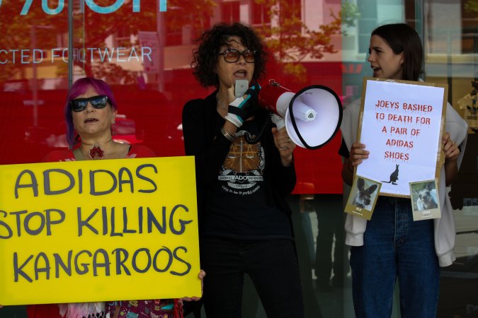 Global Day of Protest at Adidas 2023