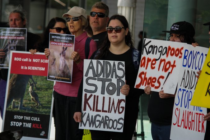Global Day of Protest at Adidas 2023