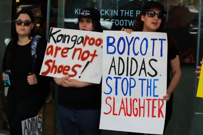 Global Day of Protest at Adidas 2023