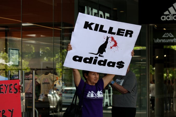 Global Day of Protest at Adidas 2023