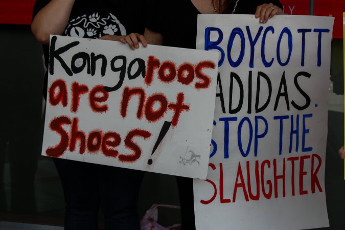 Global Day of Protest at Adidas 2023