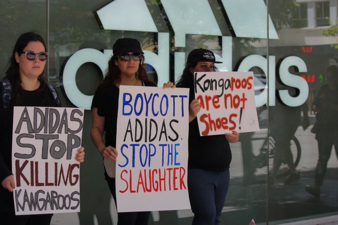 Global Day of Protest at Adidas 2023