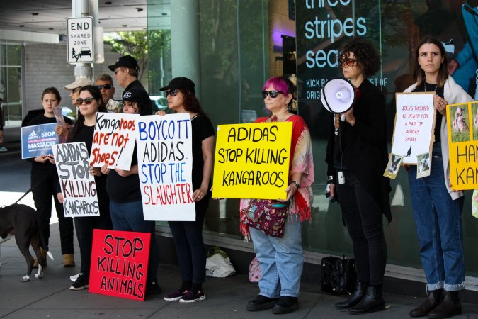 Global Day of Protest at Adidas 2023