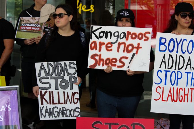 Global Day of Protest at Adidas 2023