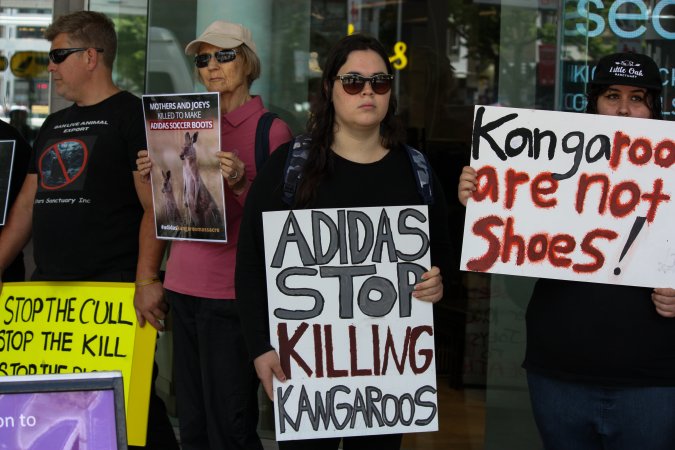 Global Day of Protest at Adidas 2023