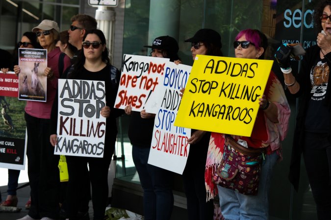 Global Day of Protest at Adidas 2023