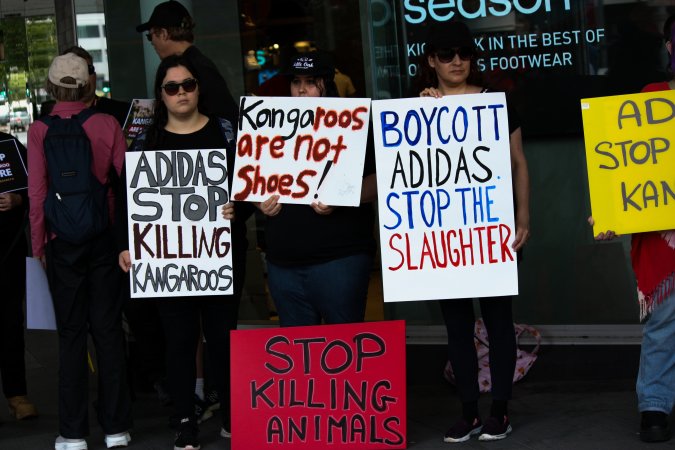 Global Day of Protest at Adidas 2023