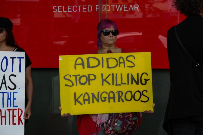 Global Day of Protest at Adidas 2023