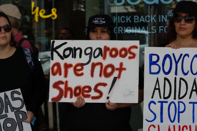 Global Day of Protest at Adidas 2023