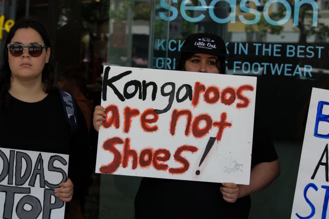 Global Day of Protest at Adidas 2023