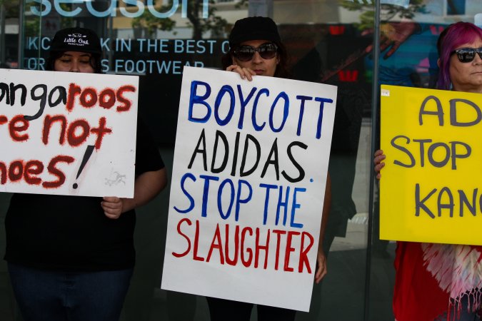 Global Day of Protest at Adidas 2023