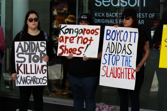 Global Day of Protest at Adidas 2023