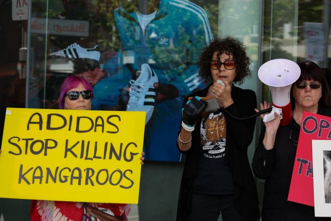 Global Day of Protest at Adidas 2023