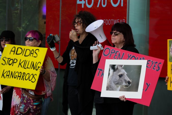 Global Day of Protest at Adidas 2023