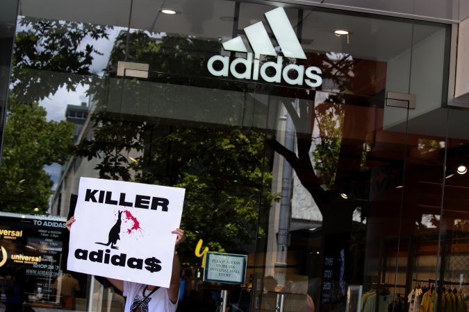 Global Day of Protest at Adidas 2023