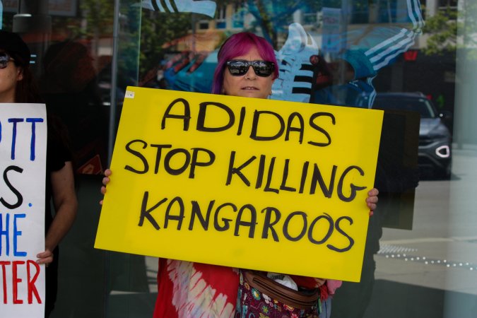 Global Day of Protest at Adidas 2023