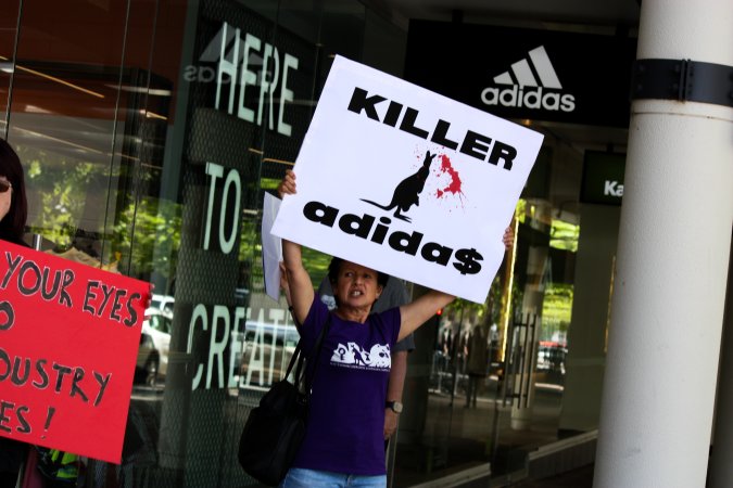 Global Day of Protest at Adidas 2023