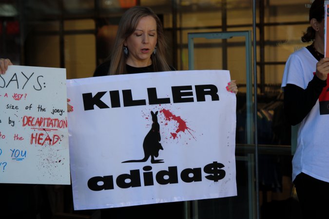 Global Day of Protest at Adidas 2024