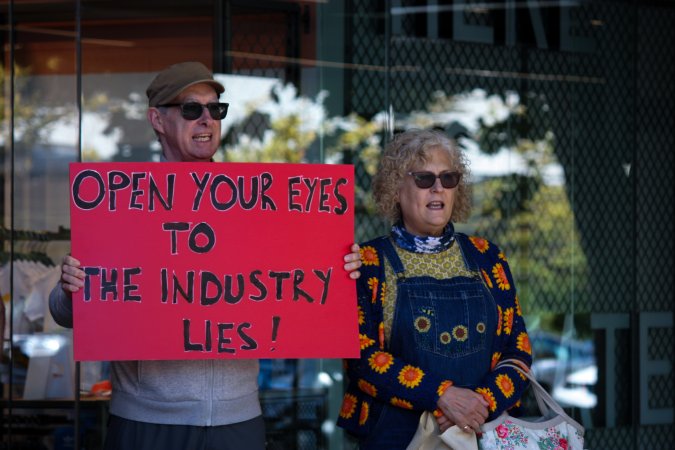 Global Day of Protest at Adidas 2024