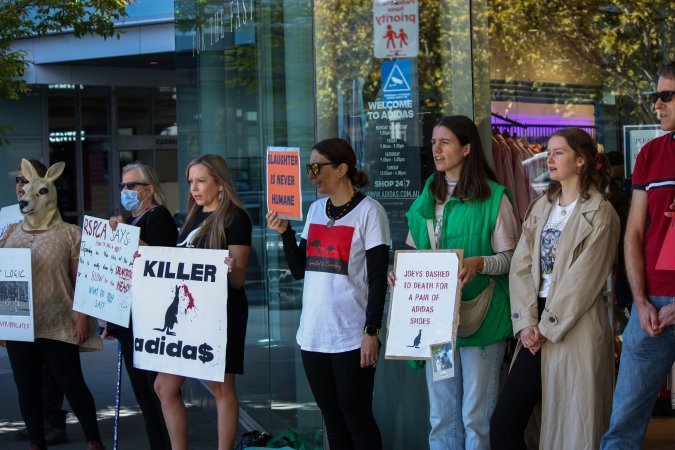 Global Day of Protest at Adidas 2024