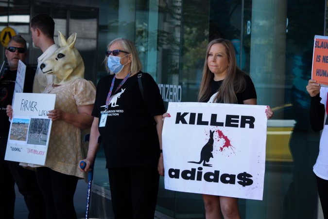 Global Day of Protest at Adidas 2024