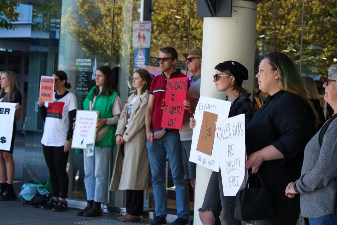 Global Day of Protest at Adidas 2024