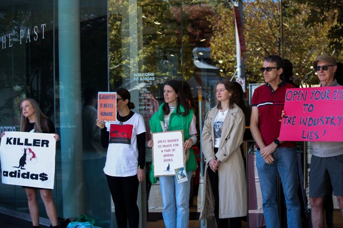 Global Day of Protest at Adidas 2024
