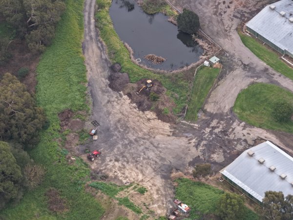 Drone flyover