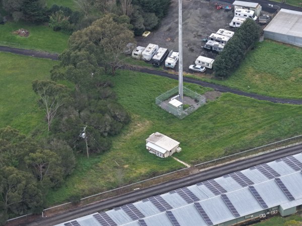 Drone flyover