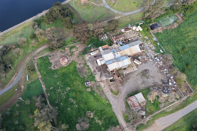 Drone images of knackery