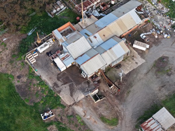 Drone images of knackery