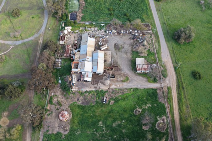 Drone images of knackery