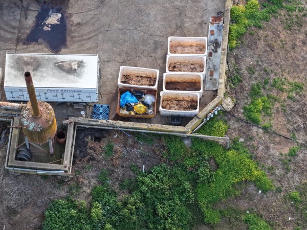 Drone images of knackery
