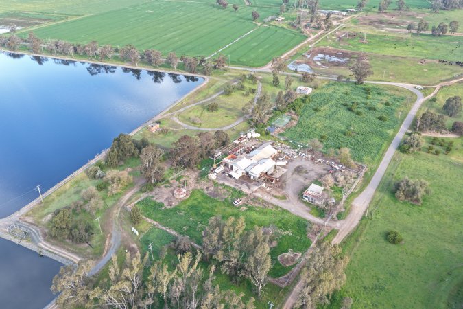 Drone images of knackery