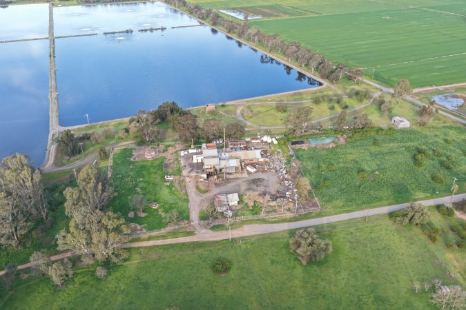 Drone images of knackery