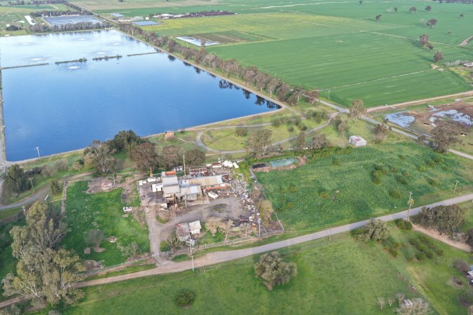 Drone images of knackery