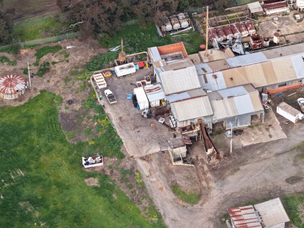 Drone images of knackery