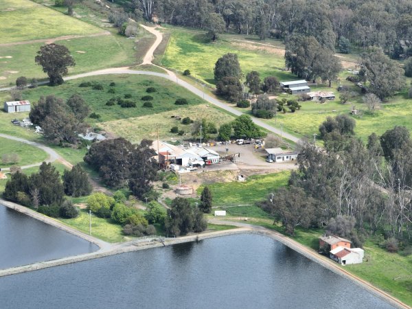 Drone images of knackery