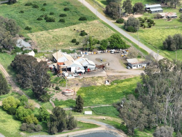 Drone images of knackery