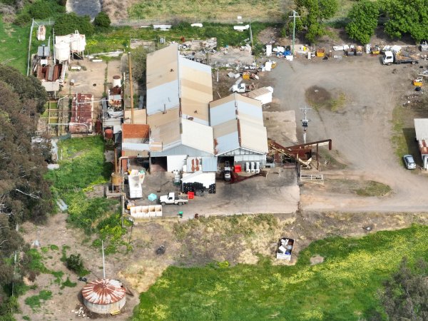 Drone images of knackery