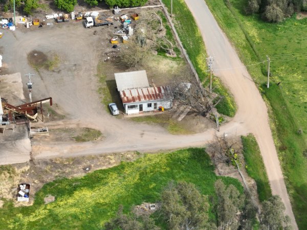 Drone images of knackery