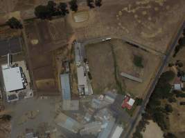 Drone flyover of Ararat Abattoir - Captured at Ararat Meat Exports, Ararat VIC Australia.