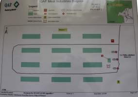 Map of weaner module - Captured at Balpool Station Piggery, Niemur NSW Australia.