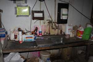 Staff area - Australian pig farming - Captured at Wonga Piggery, Young NSW Australia.