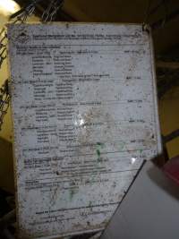 Approved medication list - Australian pig farming - Captured at Templemore Piggery, Murringo NSW Australia.