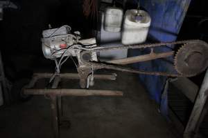 Unknown equipment in breeding shed - Australian pig farming - Captured at Brentwood Piggery, Kaimkillenbun QLD Australia.