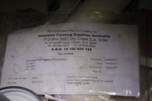 Paperwork identifying Korunye Park Piggery - Australian pig farming - Captured at Korunye Park Piggery, Korunye SA Australia.