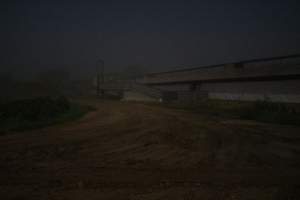 Piggery sheds from outisde - Australian pig farming - Captured at Yelmah Piggery, Magdala SA Australia.